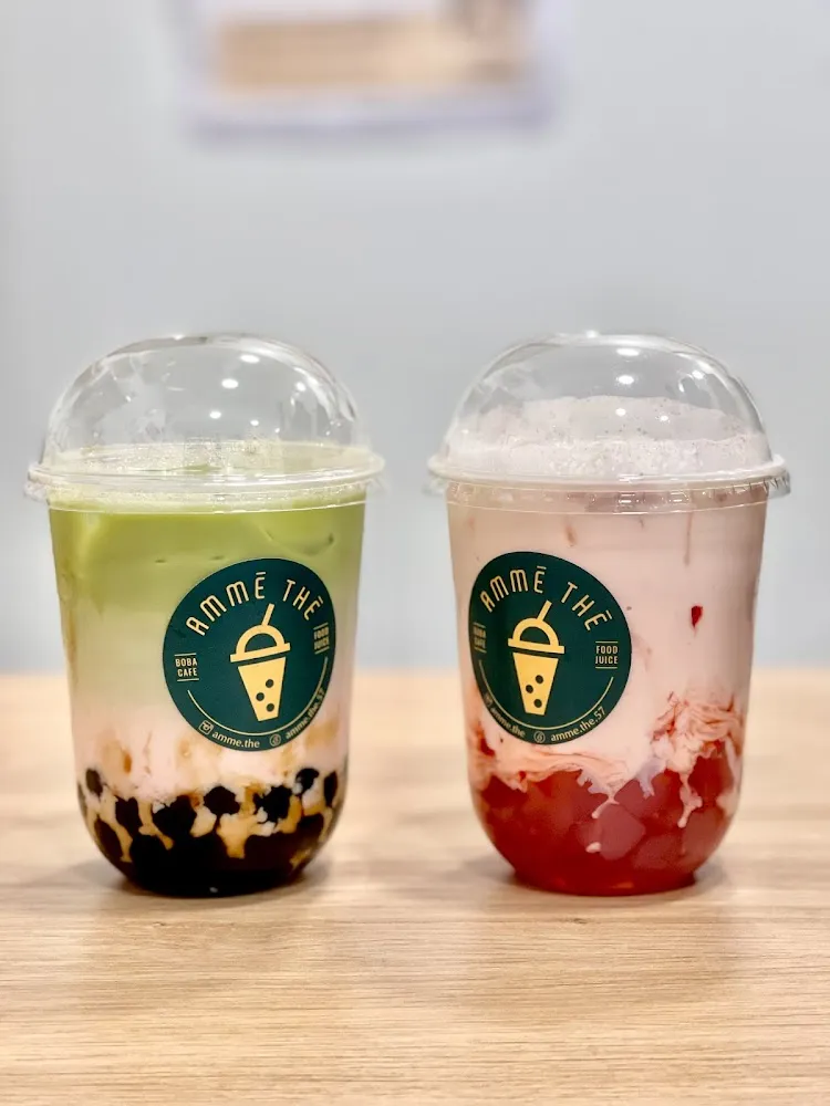 Latte Aux Fraises Mangues Pêches